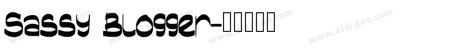 Sassy Blogger字体转换